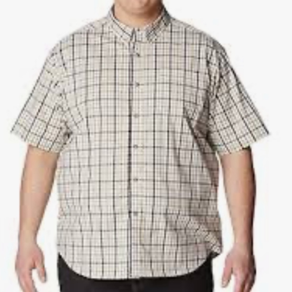 Columbia Men's Rapid Rivers II Short Sleeve Shirt Sz 3 XL summer spring